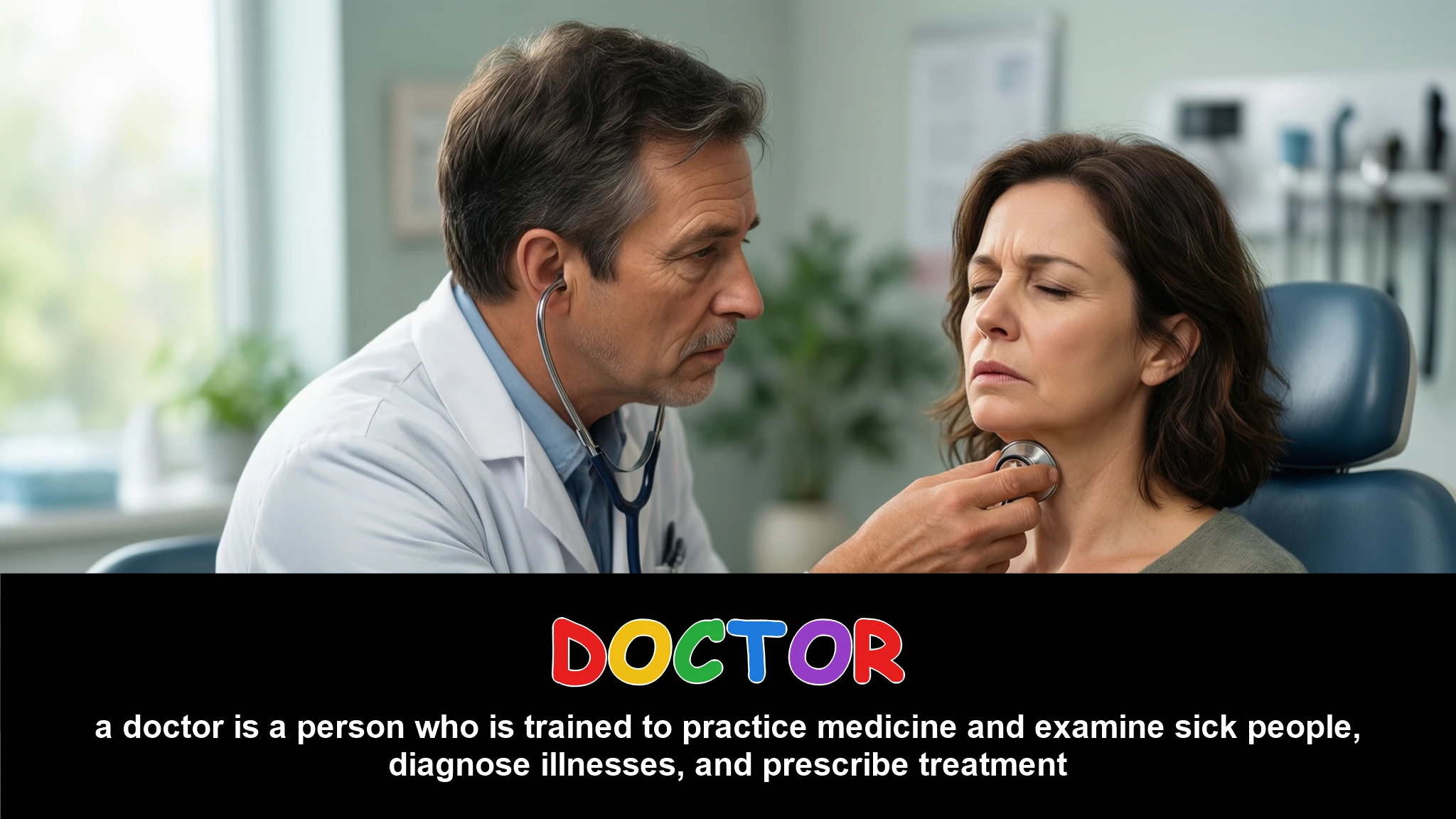 English Illustration for doctor